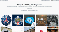 Desktop Screenshot of 360degres.info